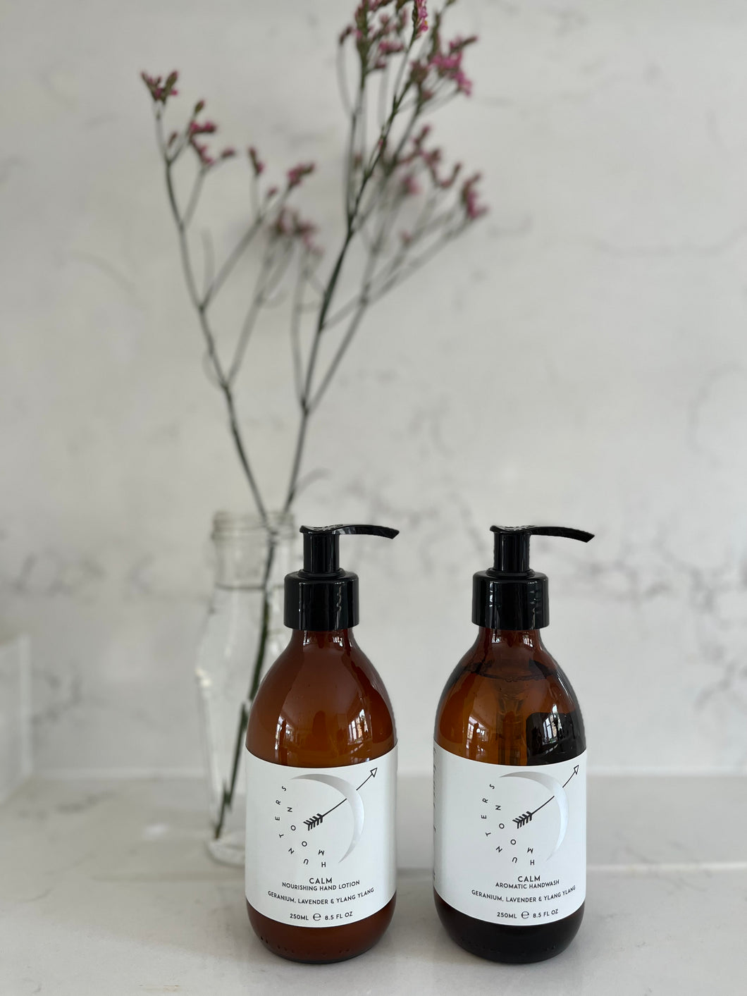 Calm hand wash & lotion duo