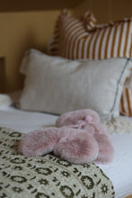 Load image into Gallery viewer, Mini faux fur pink hot water bottle